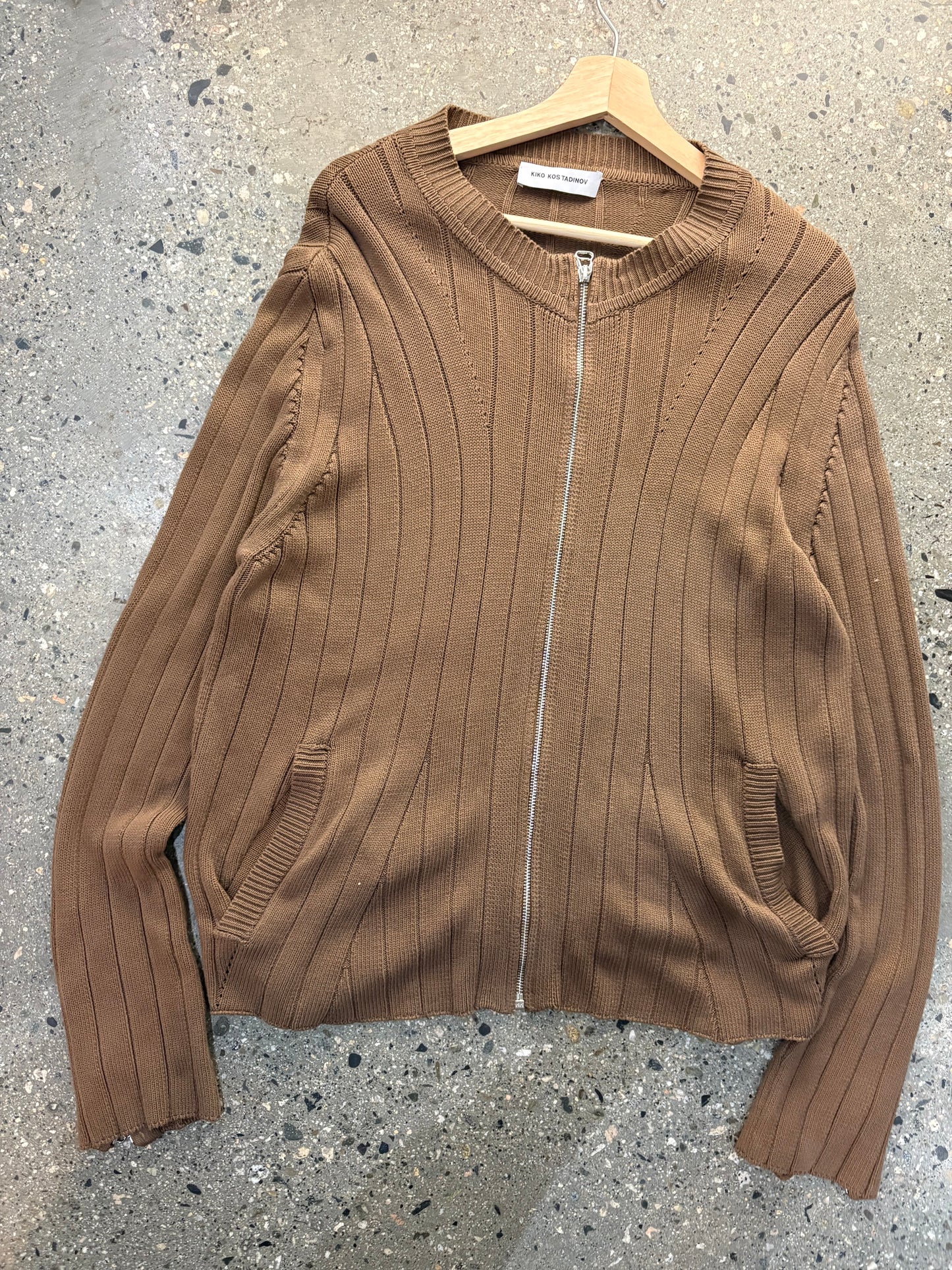 (M/L) Kiko Kostadinov Harkman Knit Zip