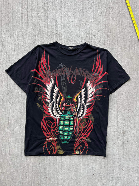 (L) Christian Audigier AOP Tee
