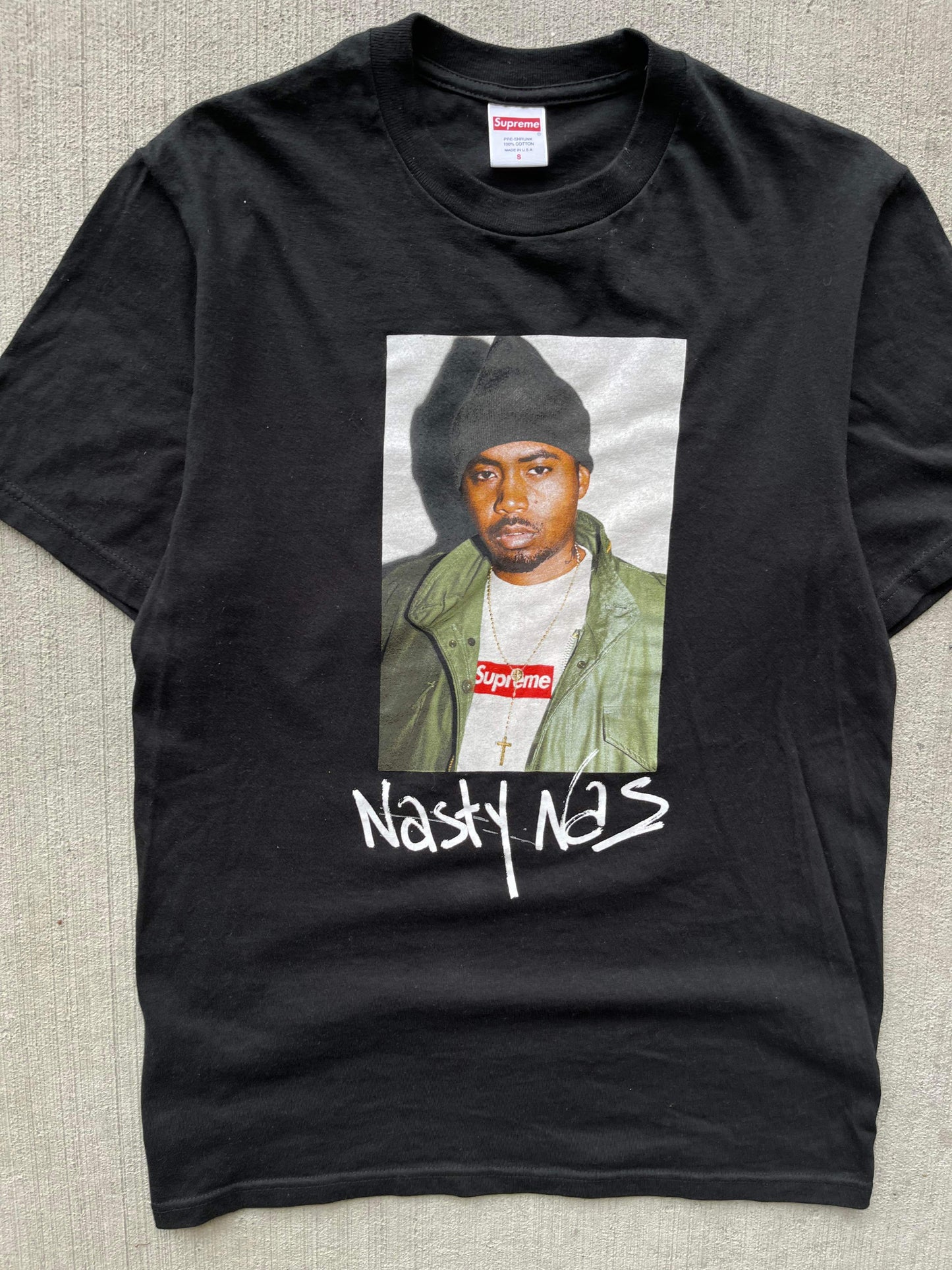 (S/M) Supreme Nasty Nas Tee