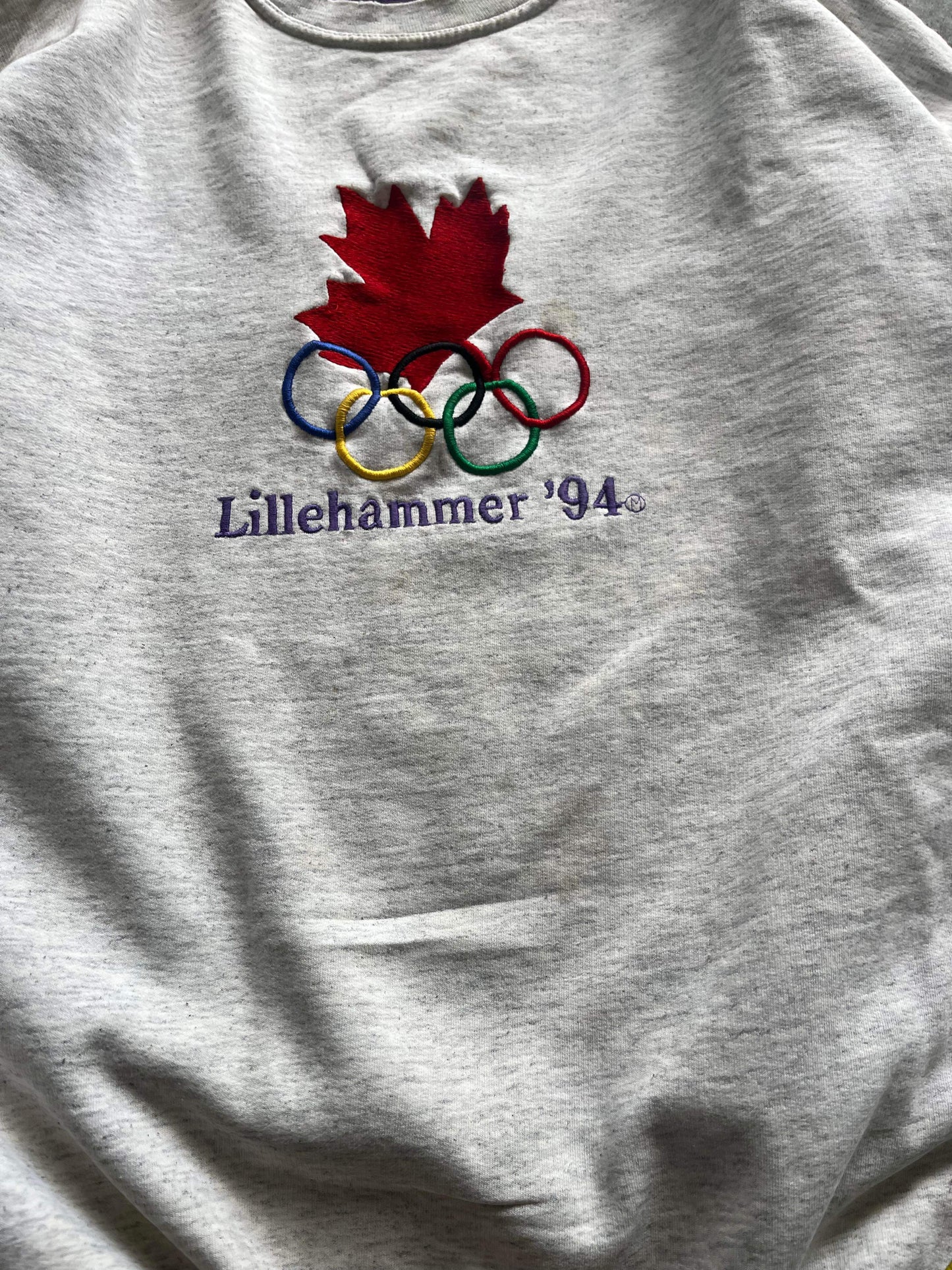 (2X) 1994 Lillehammer Olympic Crewneck
