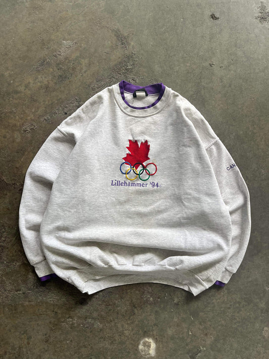 (2X) 1994 Lillehammer Olympic Crewneck