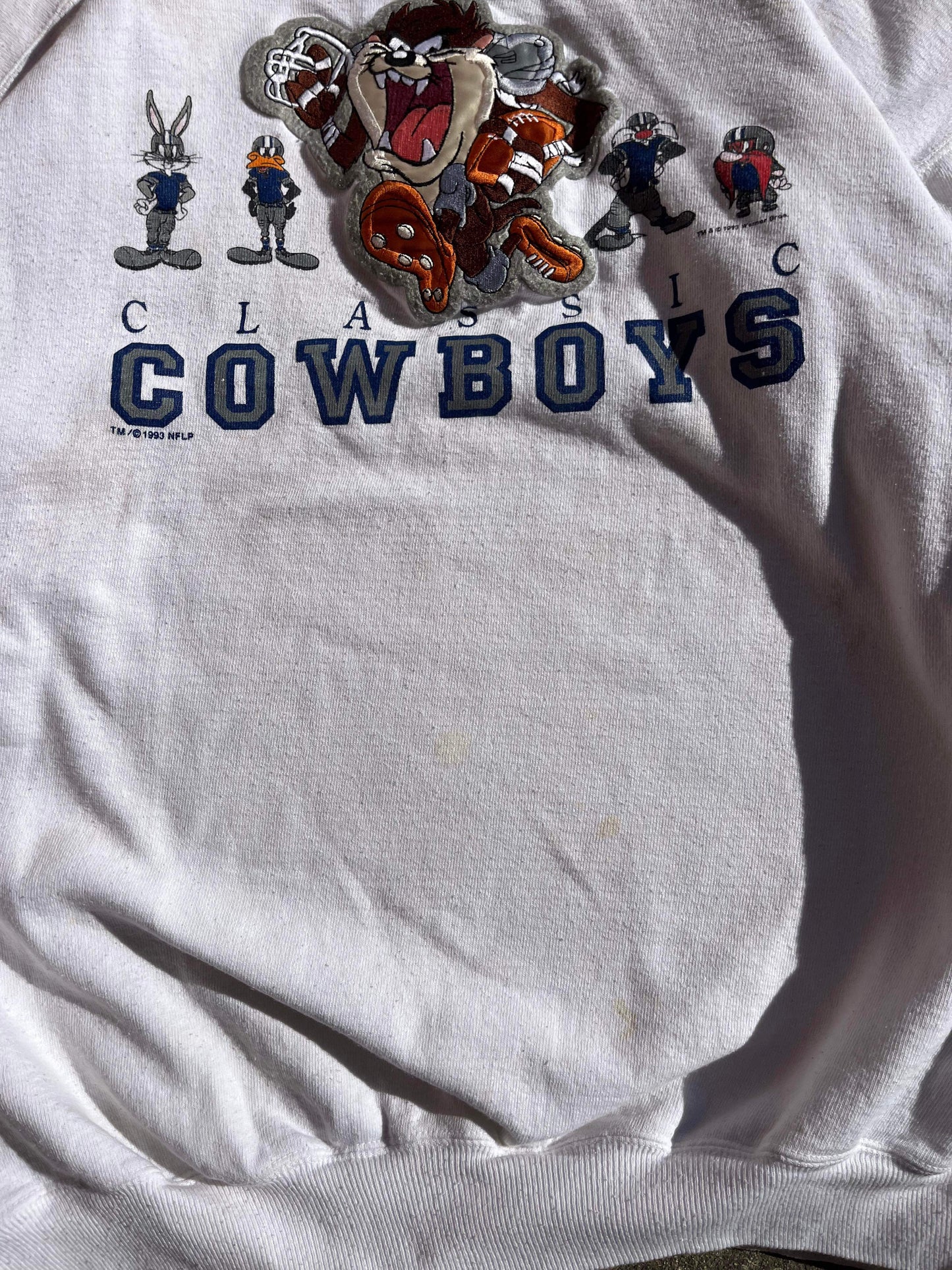 (XL/2X) 90’s Taz Dallas Cowboys Crewneck