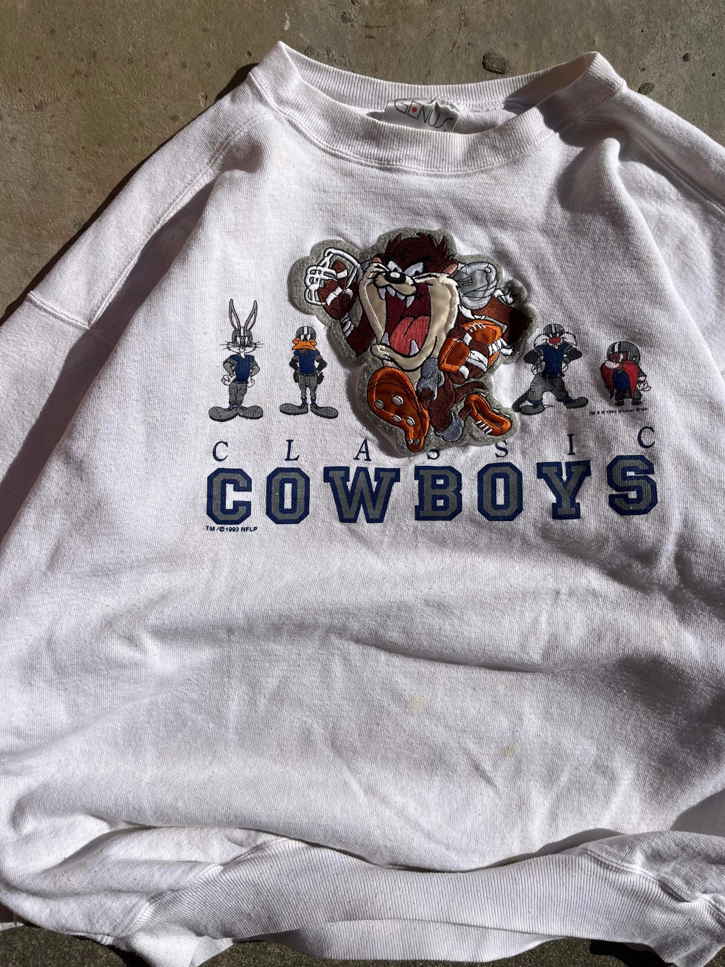 (XL/2X) 90’s Taz Dallas Cowboys Crewneck