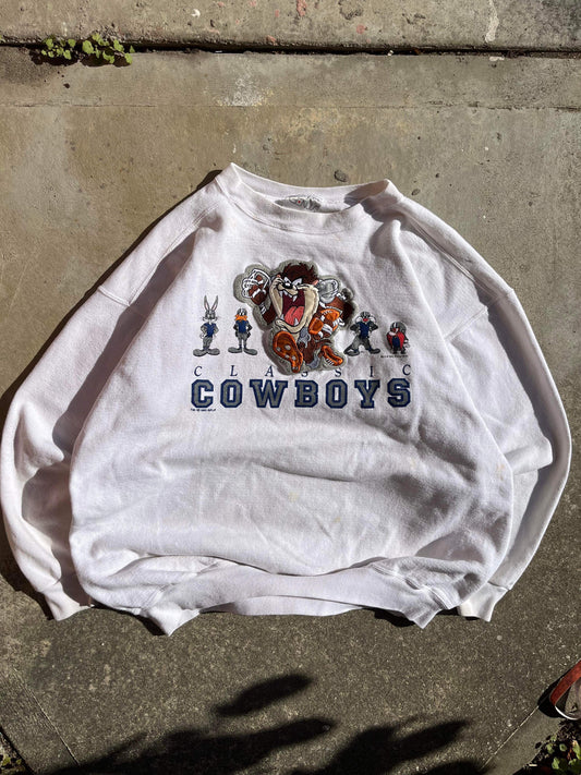 (XL/2X) 90’s Taz Dallas Cowboys Crewneck