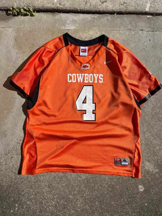 (M/L) Vintage Nike OSU Cowboys Football Jersey