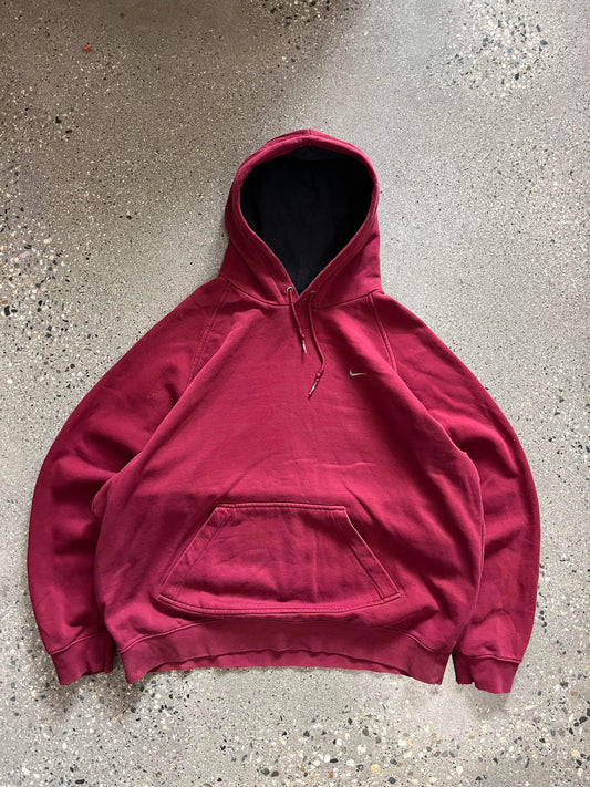 (XL/2X) 2000s Nike Red Hoodie