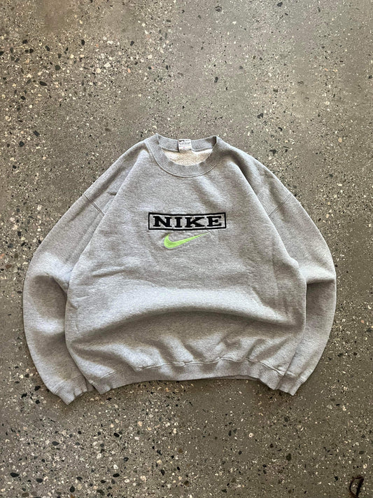 (L/XL) 90’s Nike Script Crewneck