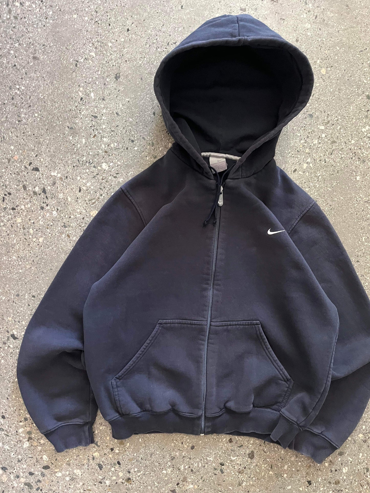 (L/XL) 00’s Nike Zip Up Boxy  Hoodie