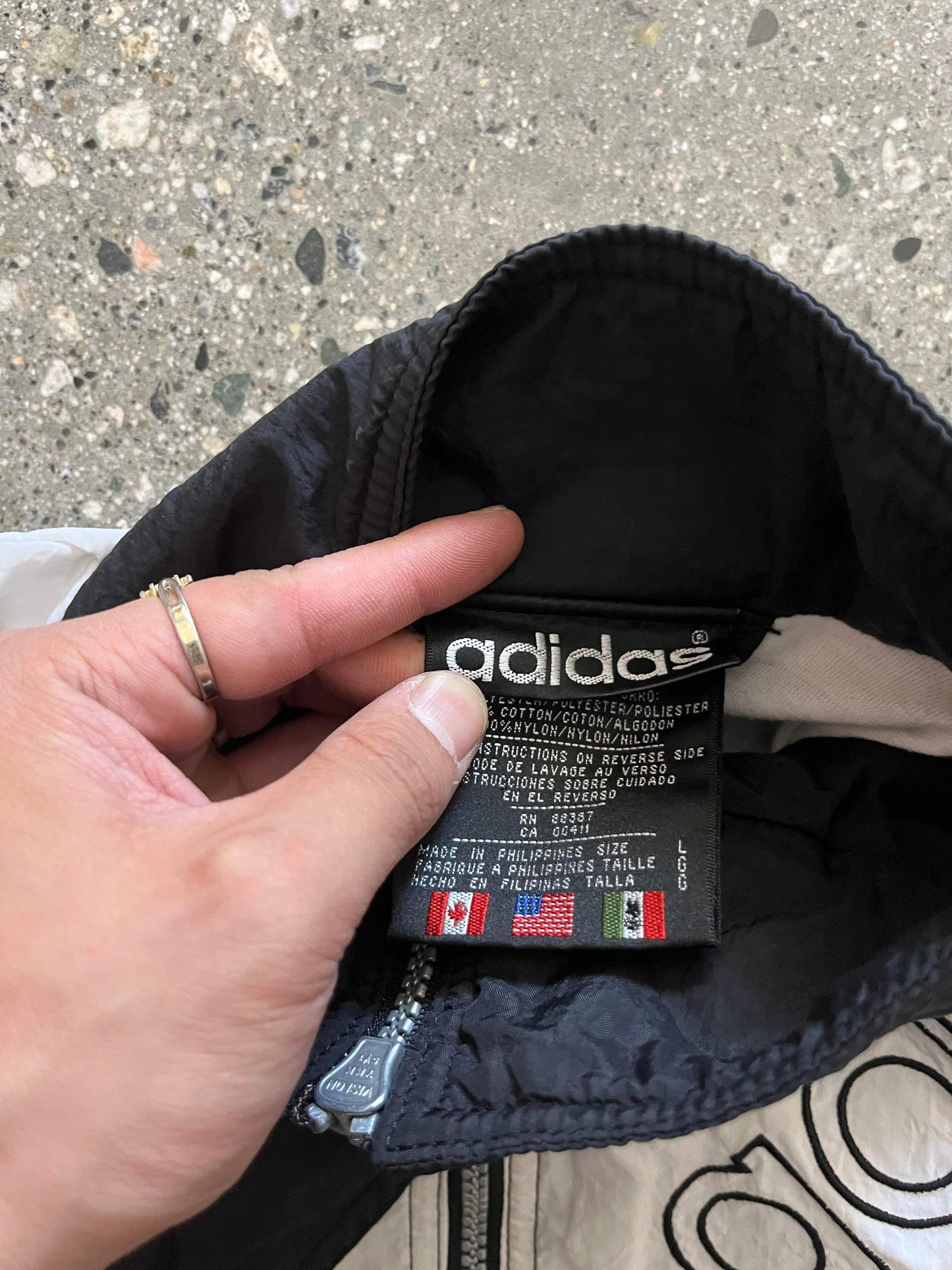 (S) 90’s Adidas Colorblock Windbreaker