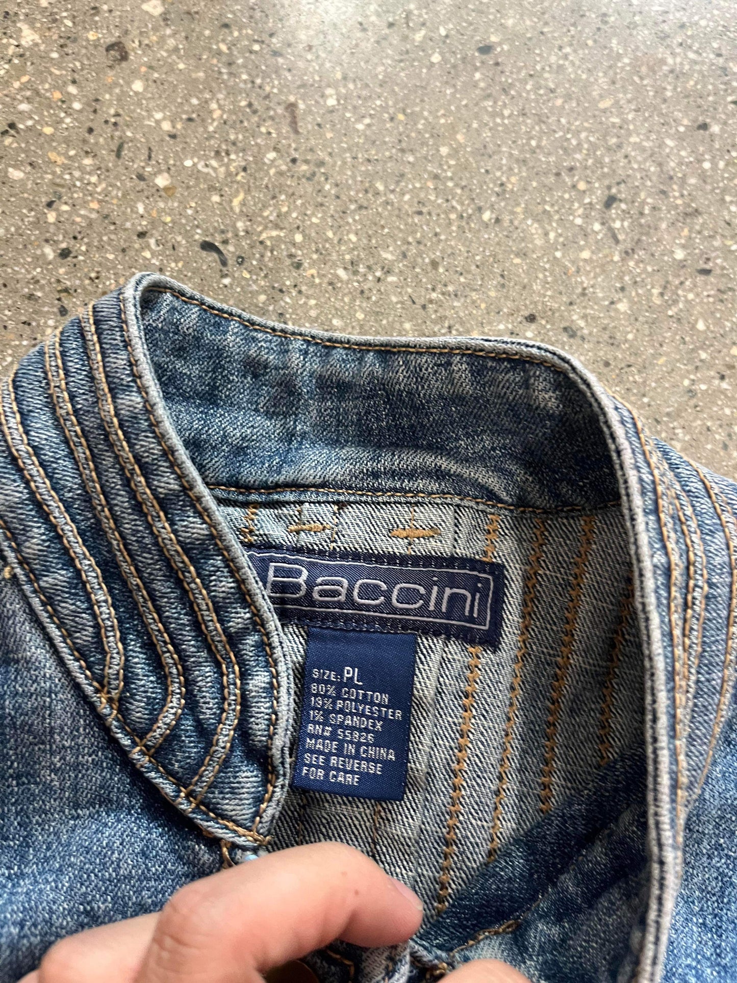 (XS/S) Y2K Bacci Denim Jacket