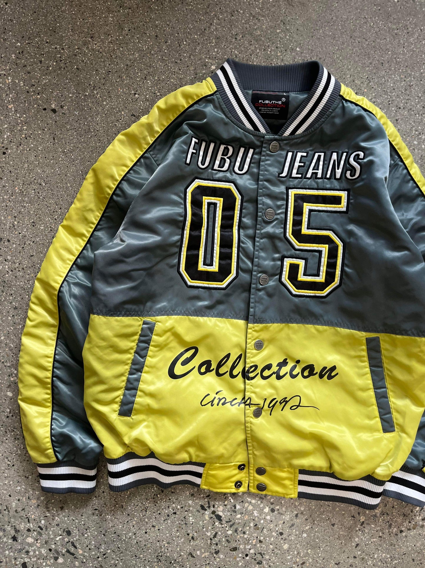 (M/L) Fubu Varsity Jkt