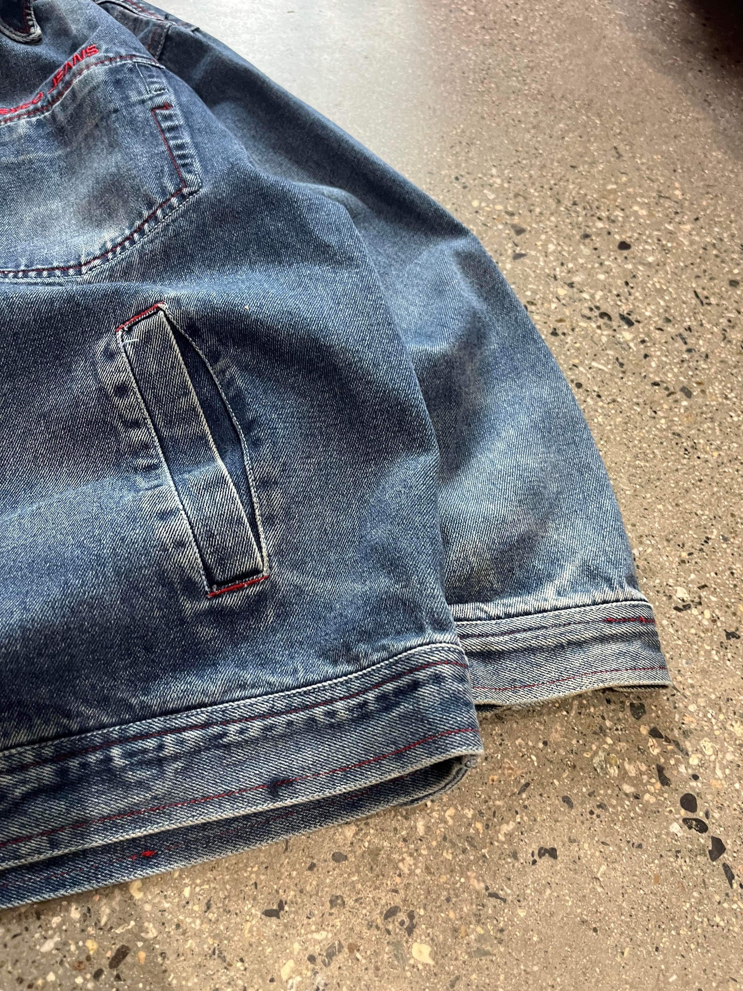 (XL/2X) Exco Jeans Doublesided Jkt
