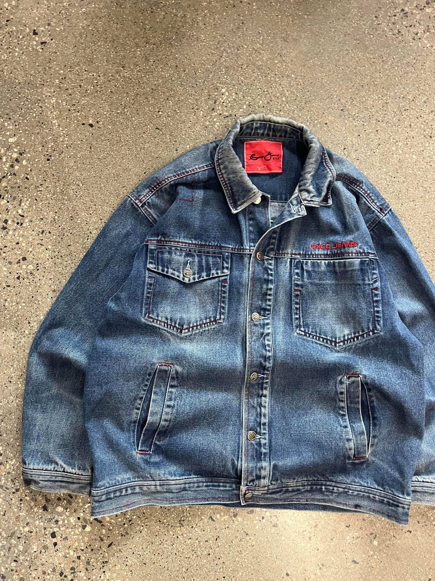 (XL/2X) Exco Jeans Doublesided Jkt