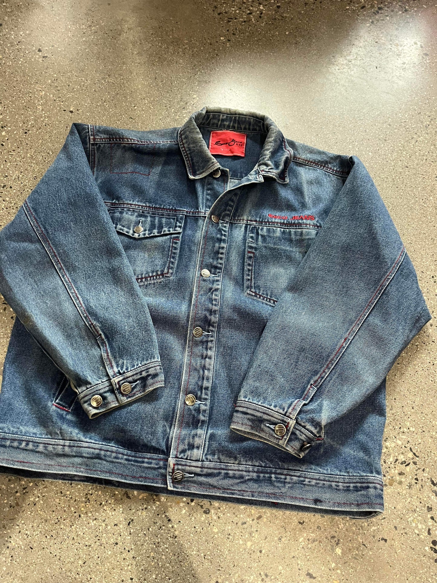 (XL/2X) Exco Jeans Doublesided Jkt