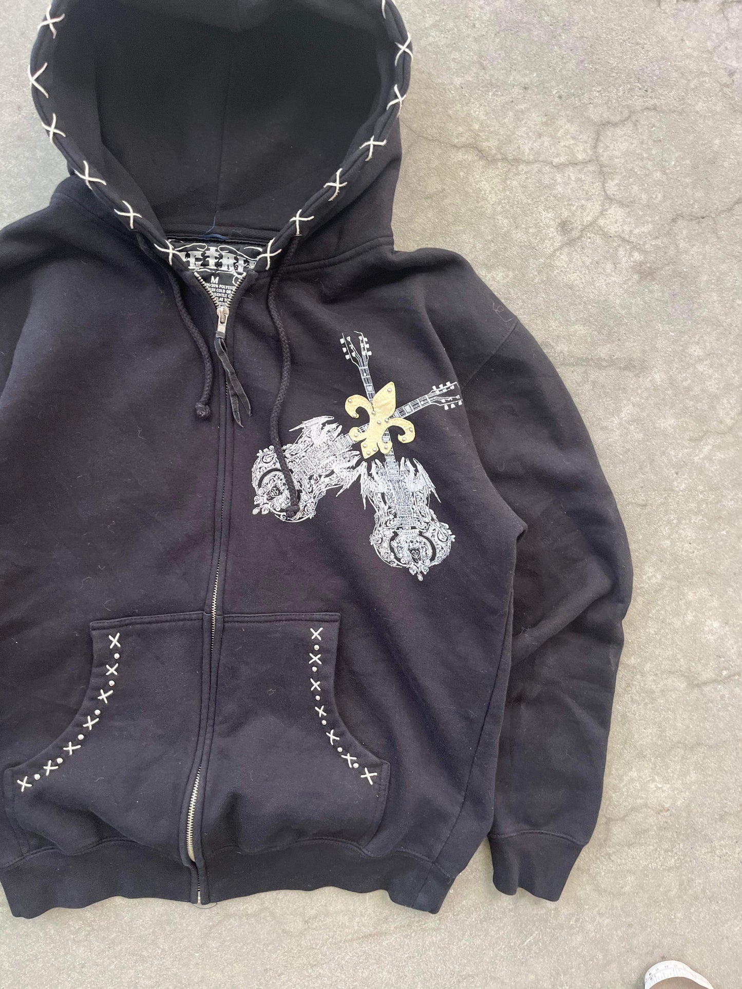 (M/L) Y2K Doctribe Zip Up Hoodie