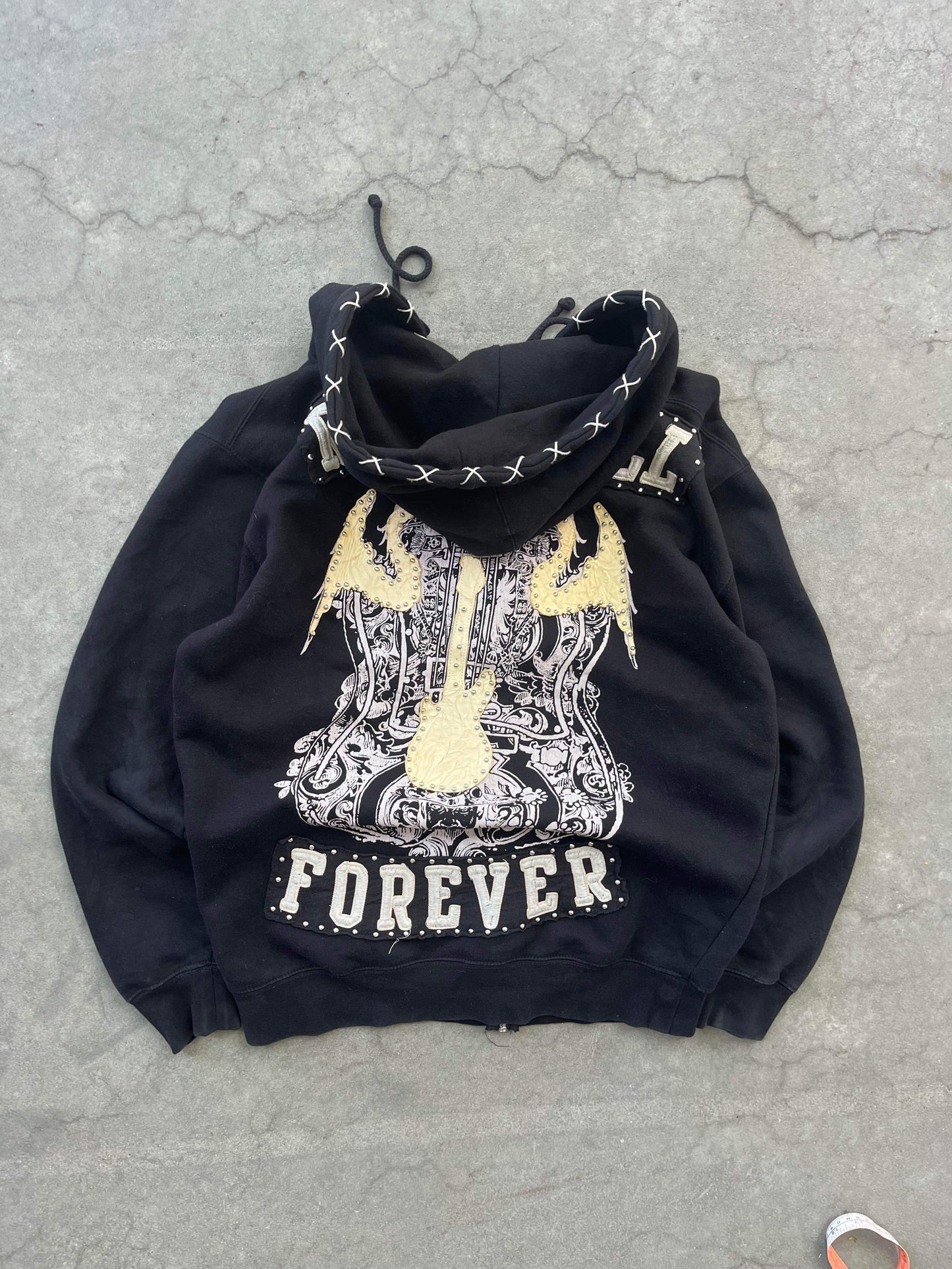 (M/L) Y2K Doctribe Zip Up Hoodie