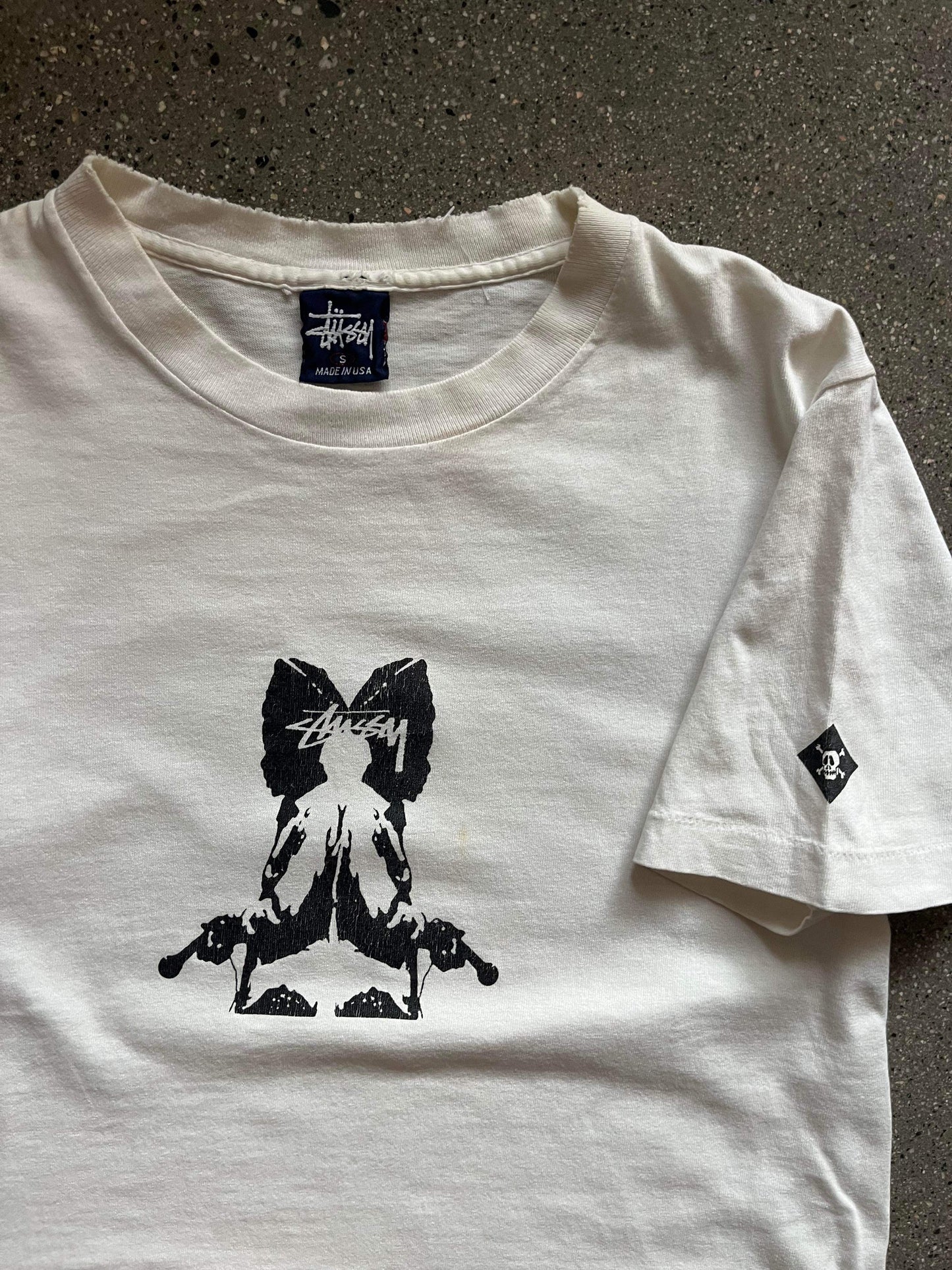 (S) 90s Stussy Distressed Tee