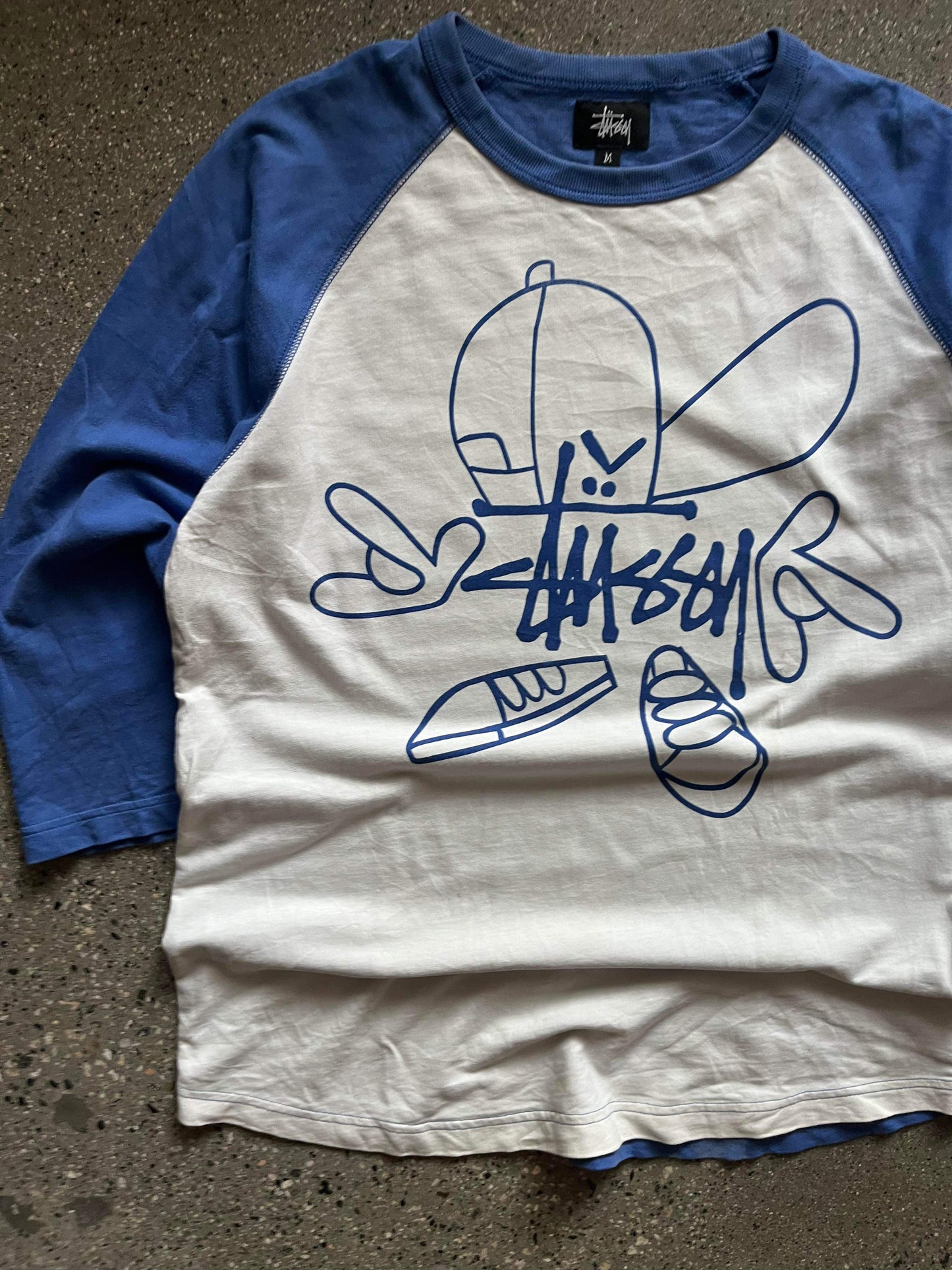 (M) 90s Stussy Baseball Tee