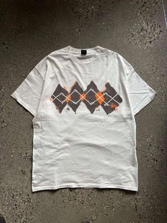 (XL/2X) 2000s Stussy White Tee