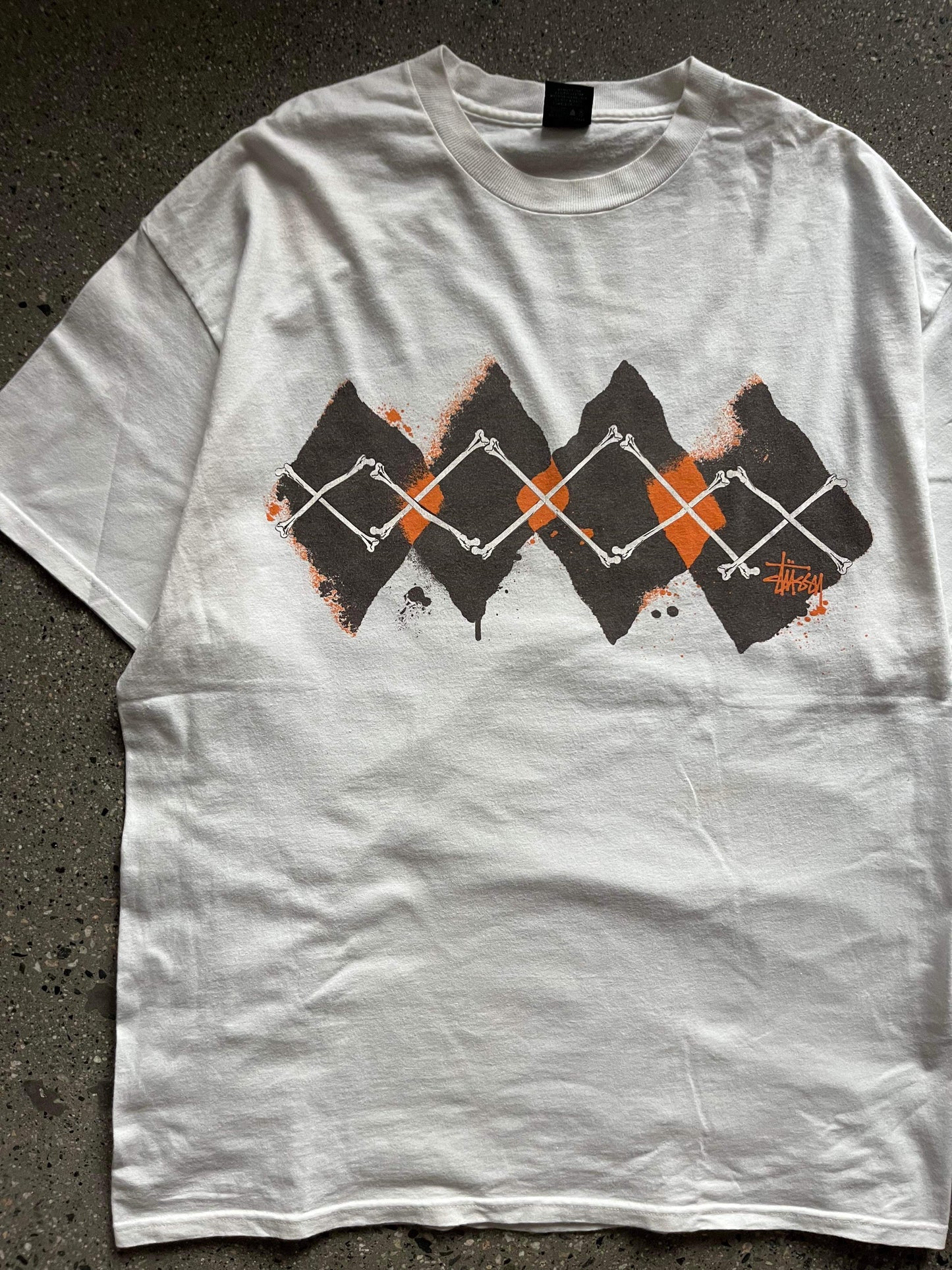 (XL/2X) 2000s Stussy White Tee