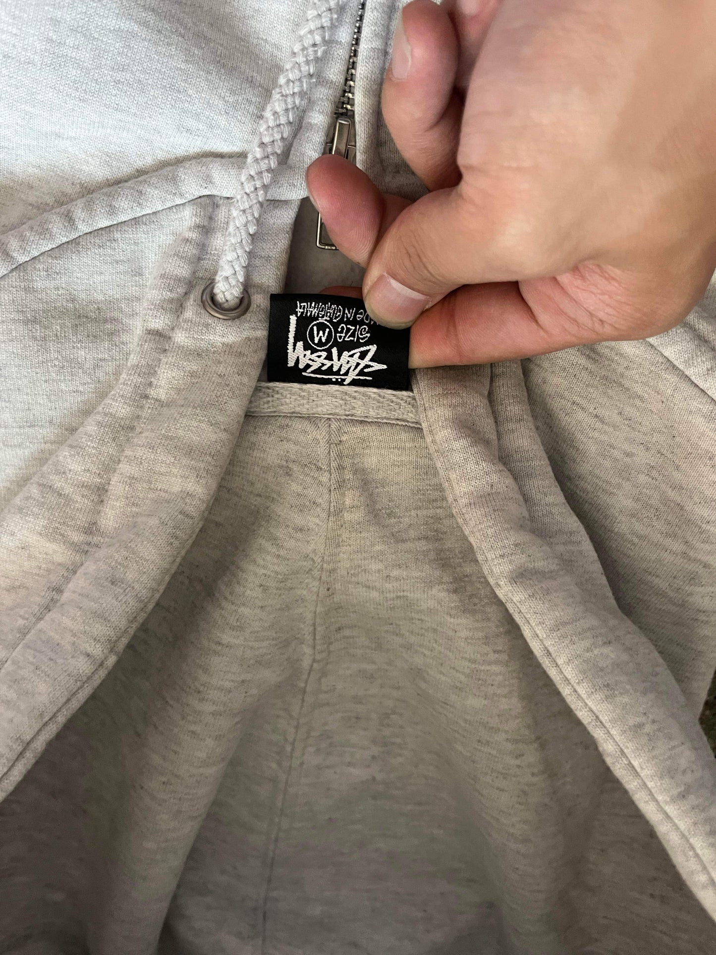 (M) Stussy International Zip Up Hoodie