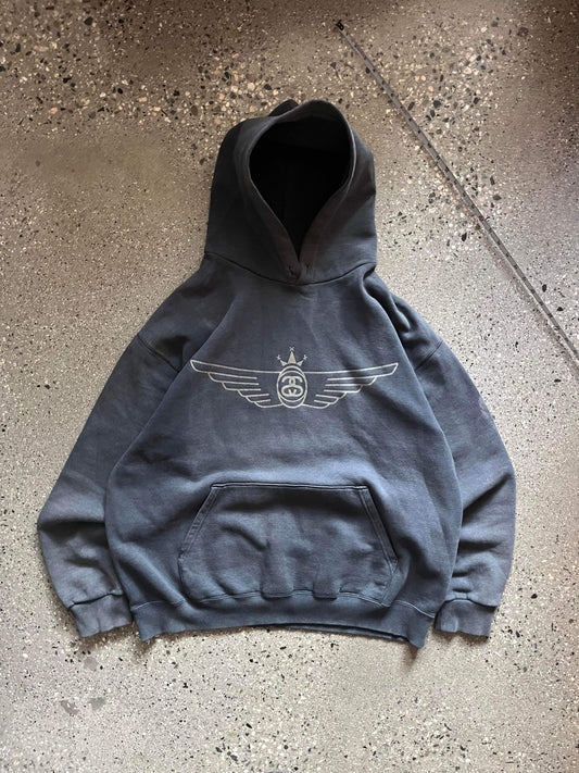 (XL/2X) 90s Stussy Wings Hoodie