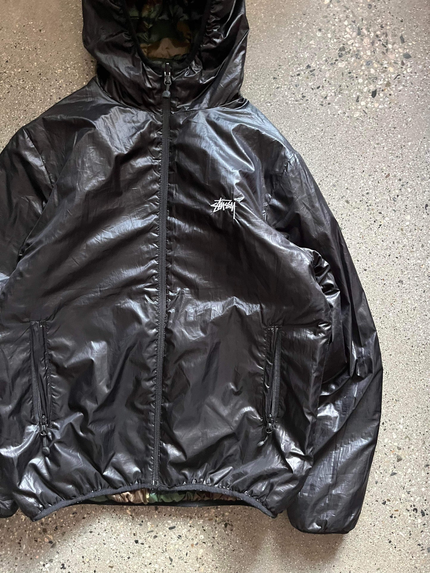 (M) Stussy Reversible Puffer Jacket