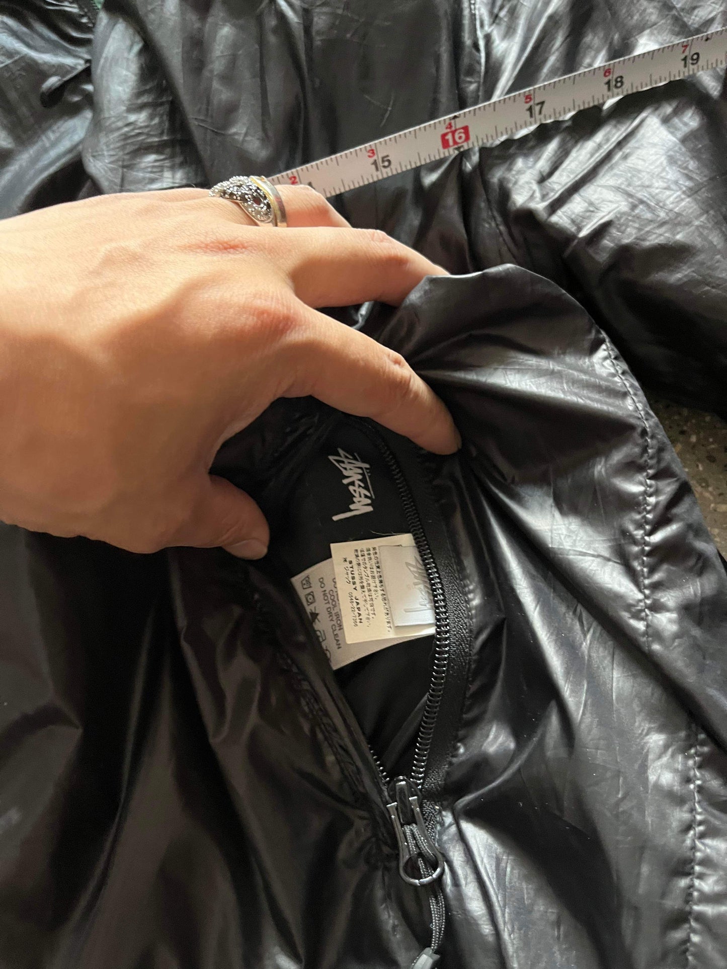 (M) Stussy Reversible Puffer Jacket