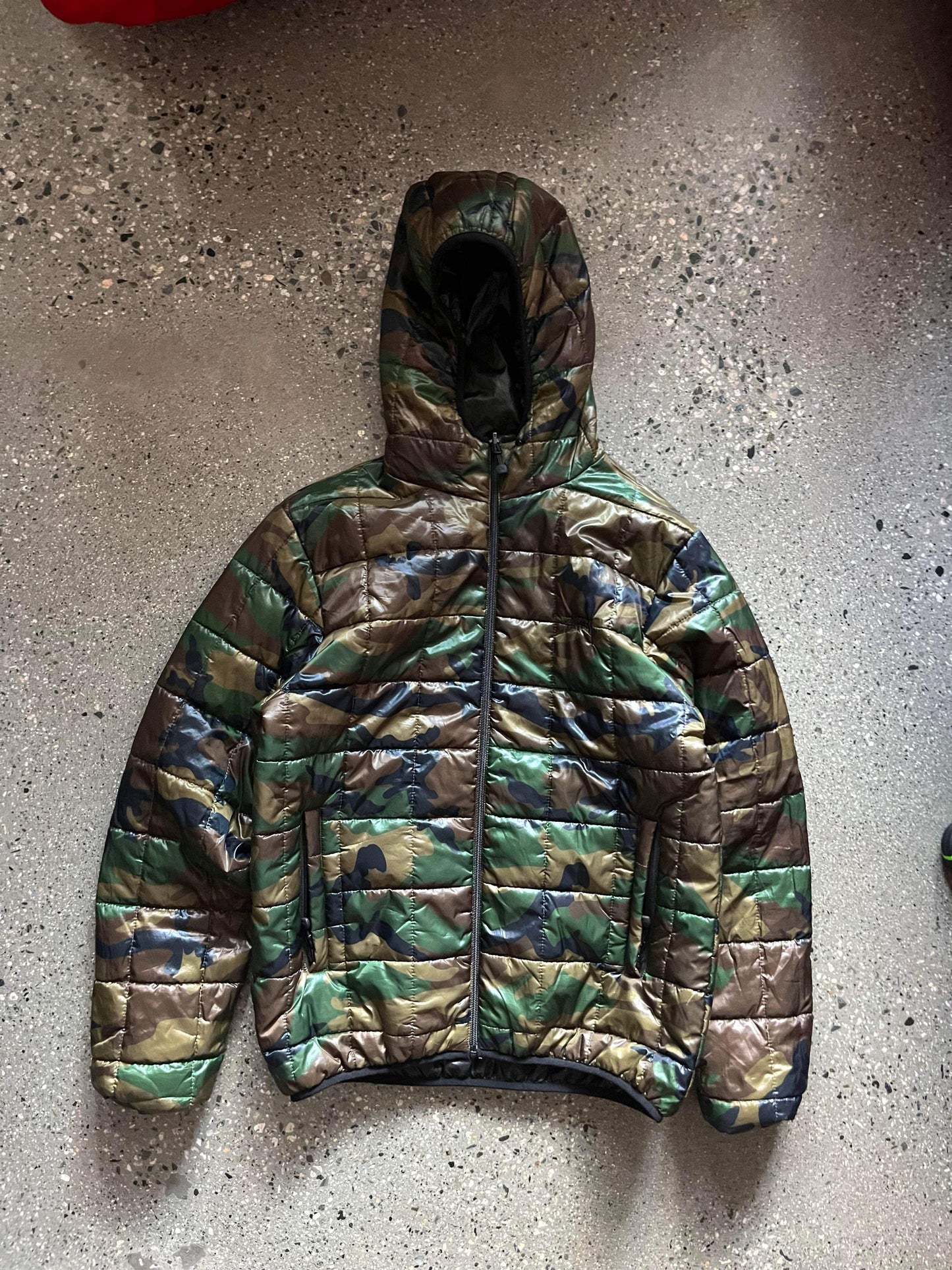 (M) Stussy Reversible Puffer Jacket