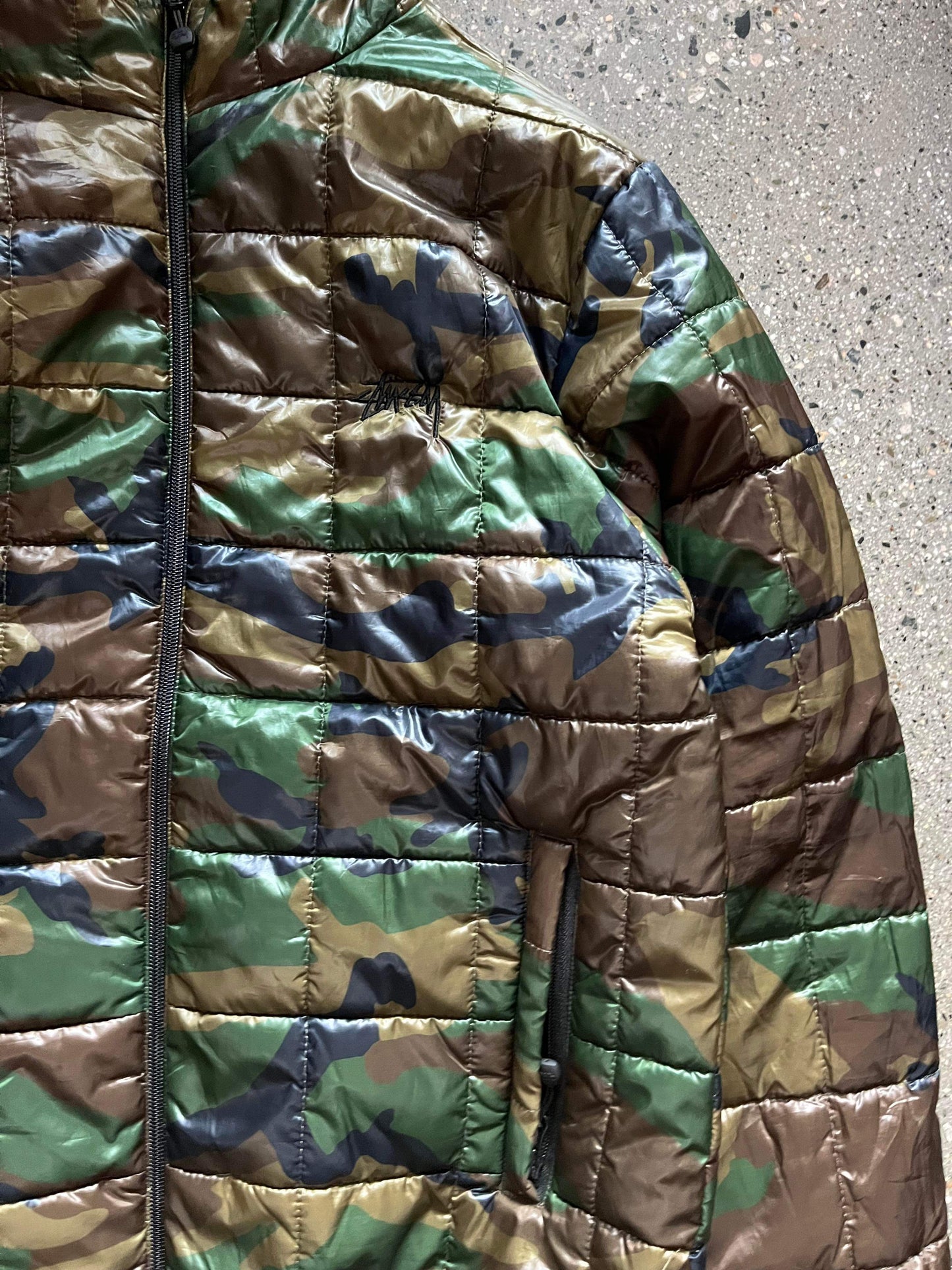(M) Stussy Reversible Puffer Jacket