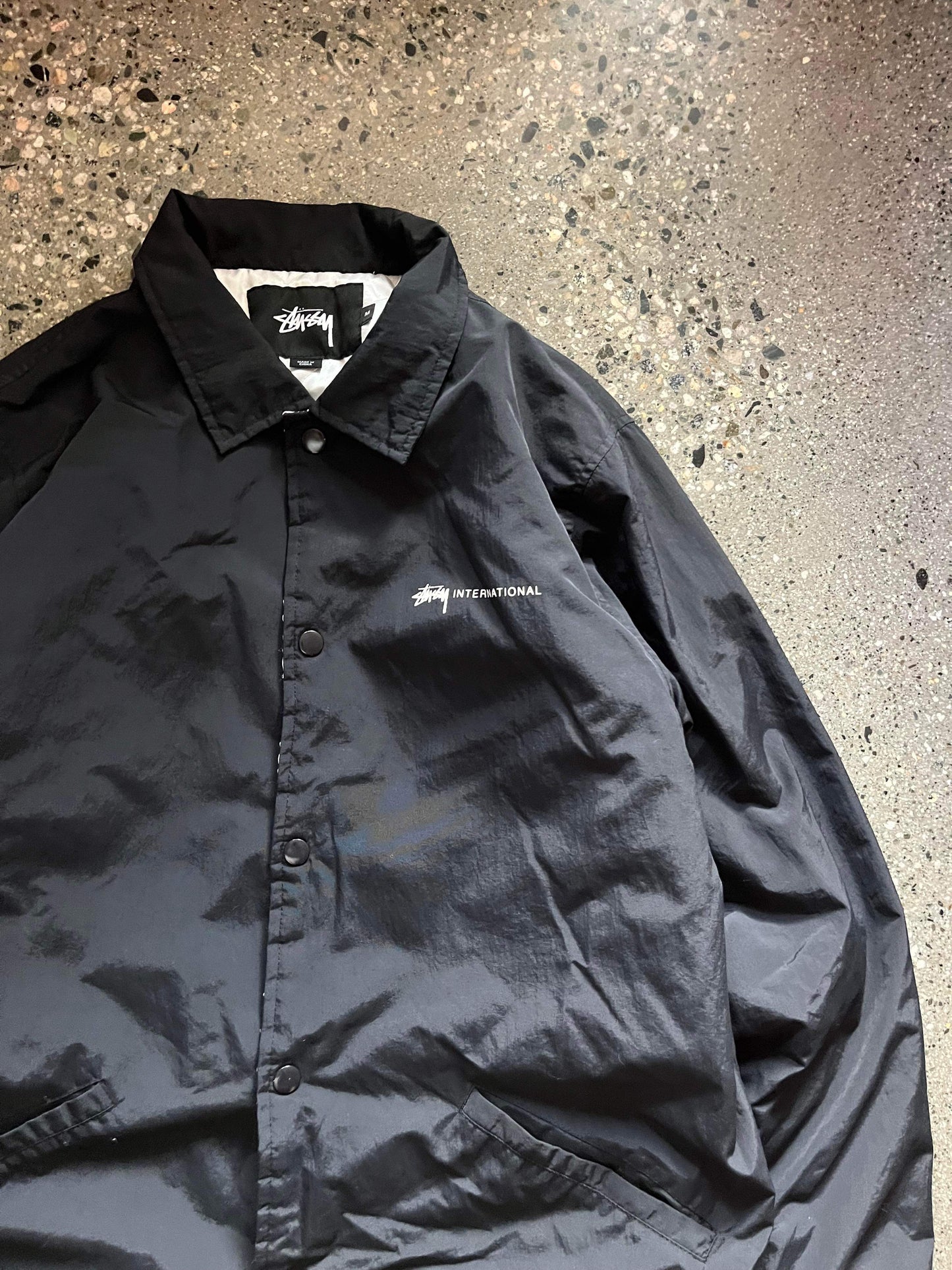 (M/L) Stussy International Coach Jacket
