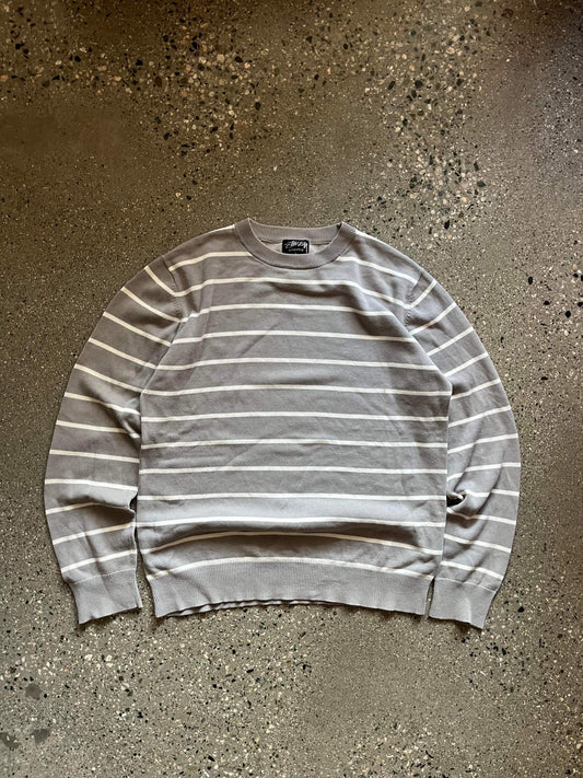 (S/M) Stussy Striped Pullover