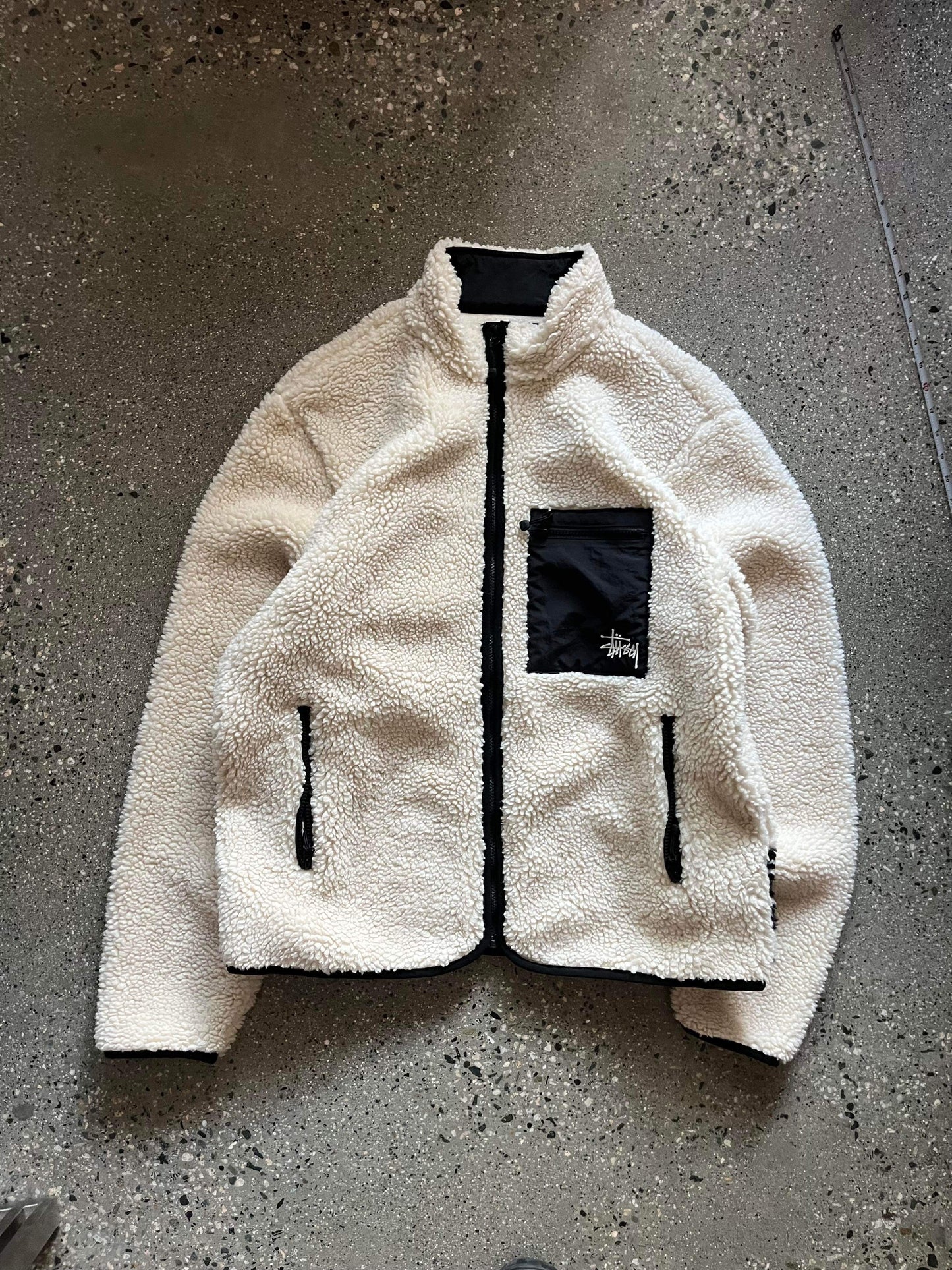 (XL) Stussy Venus Fleece Zip Up
