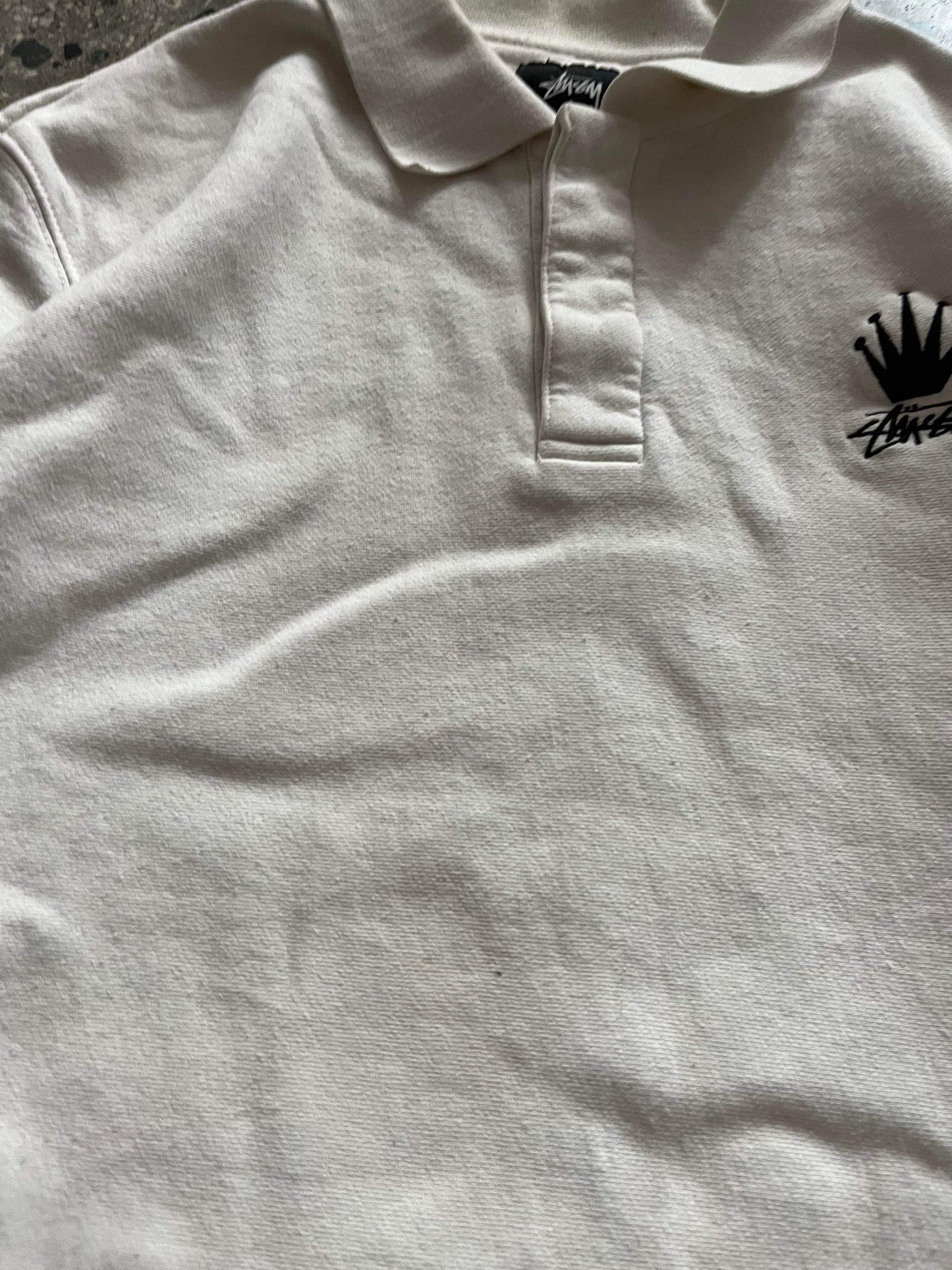 (M) Stussy Polo Style Crewneck
