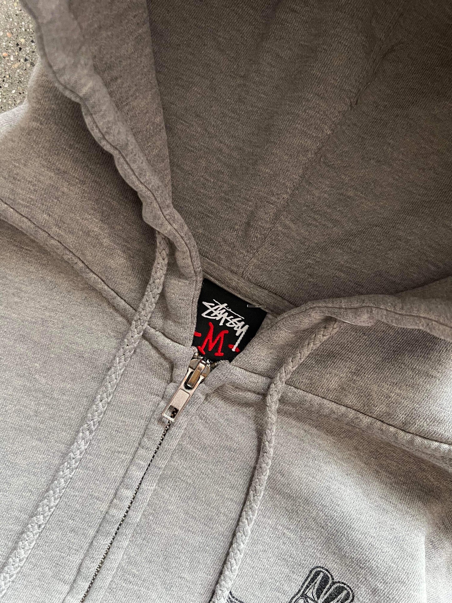 (M) Mid 2000s Stussy Totem Poles Zip Up
