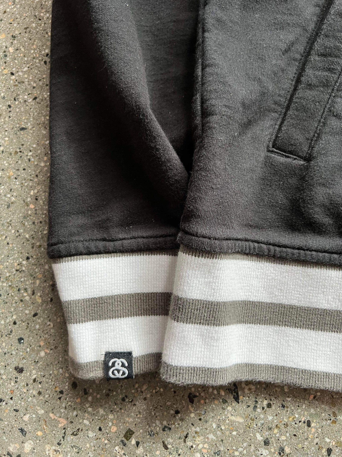 (M) Stussy Livin Large Varsity Style