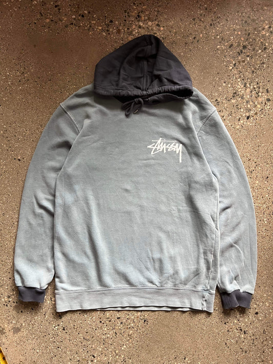 (M/L) Stussy 2 Tone Hoodie