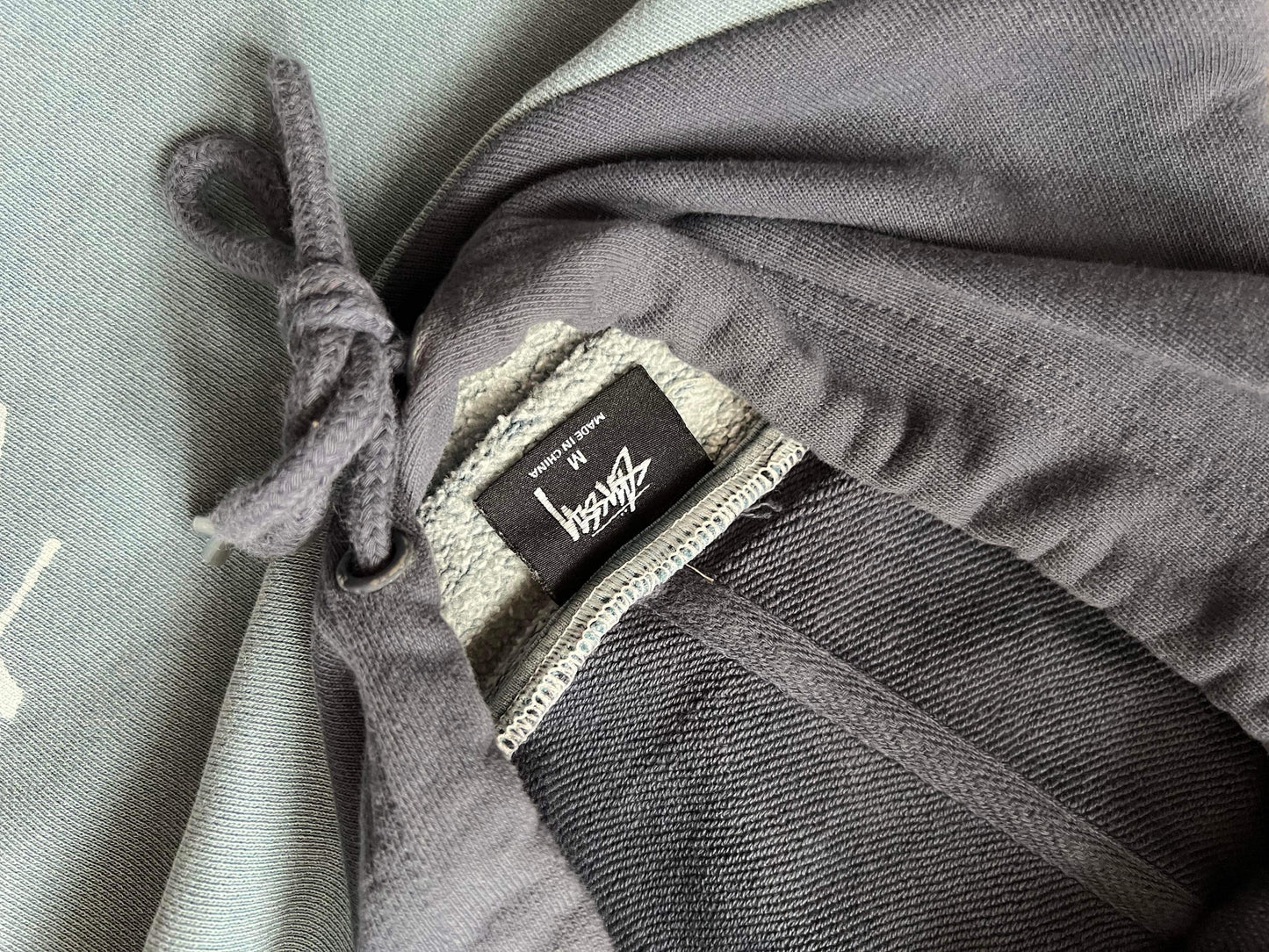 (M/L) Stussy 2 Tone Hoodie