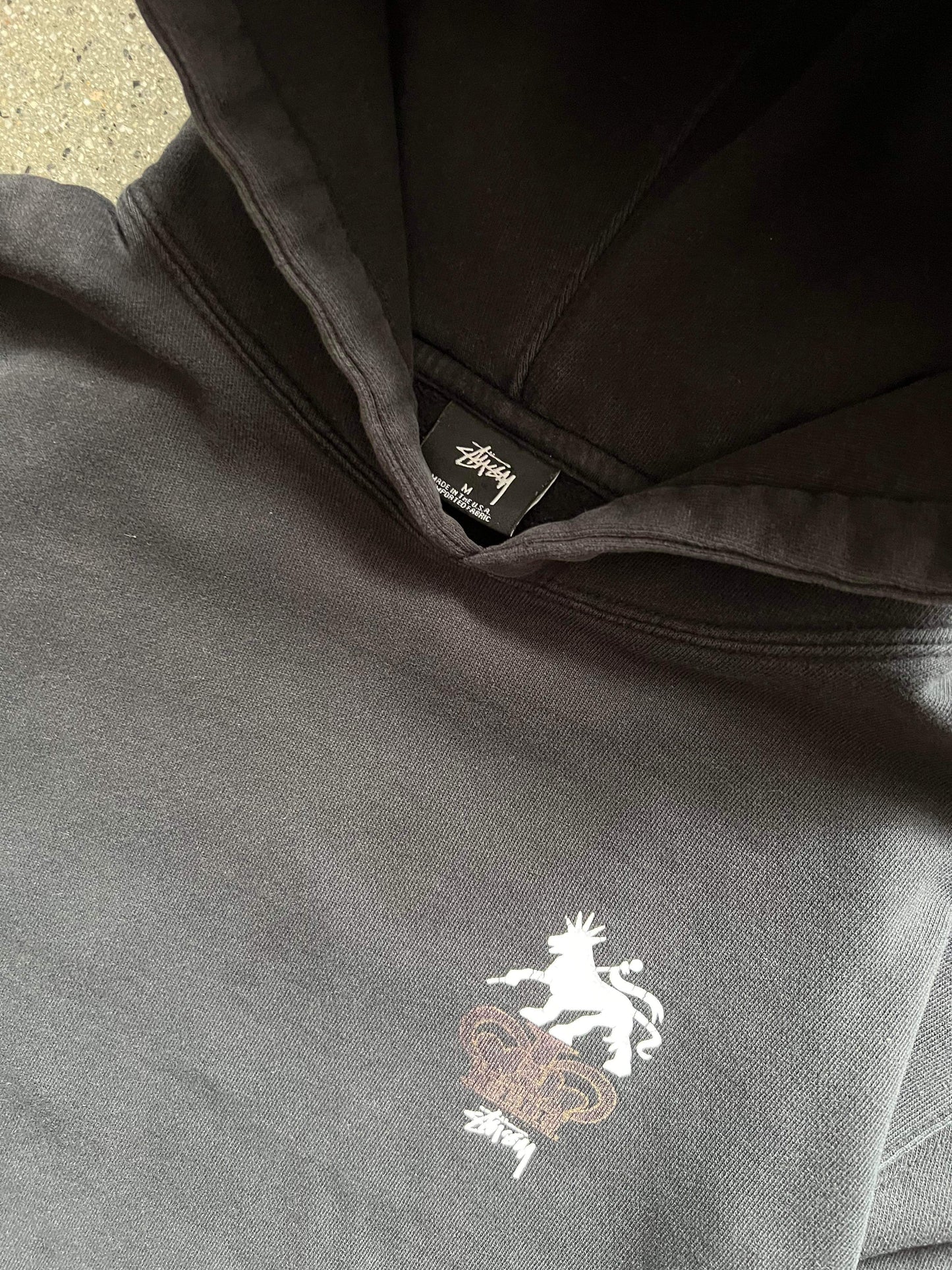(M) Stussy Doublesided Lion Hoodie