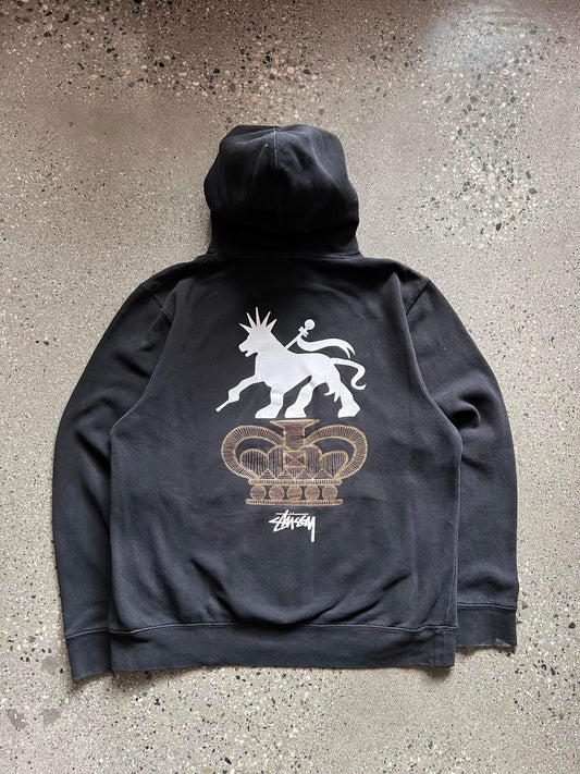 (M) Stussy Doublesided Lion Hoodie