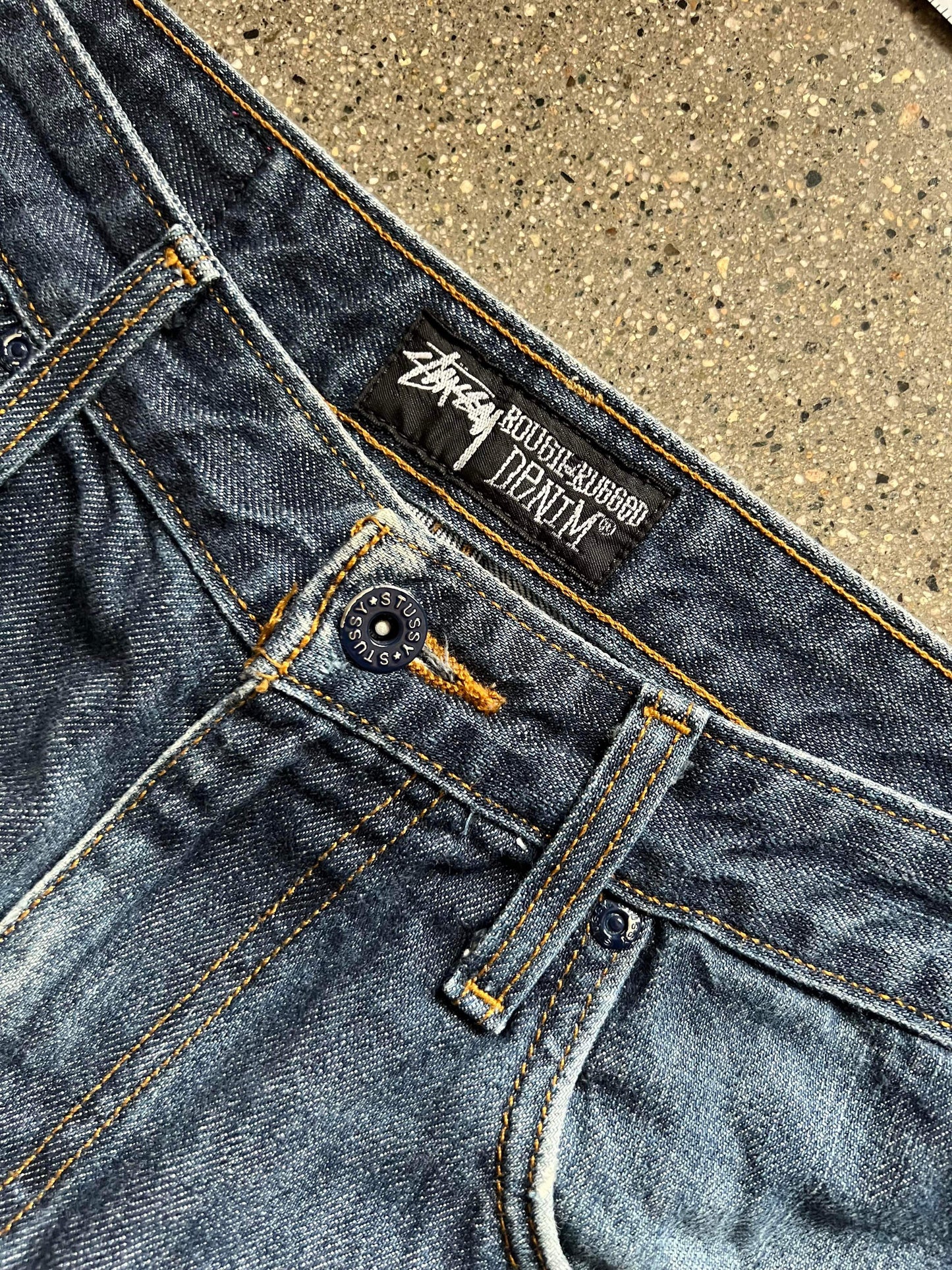 (32”) 1990s Stussy Rugged Work Denim