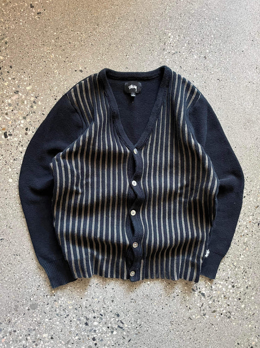 (S) Stussy Cardigan Sweater