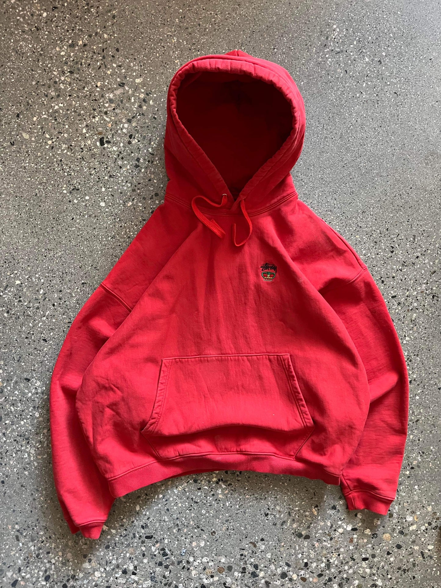 (M/L) Stussy Red Hoodie