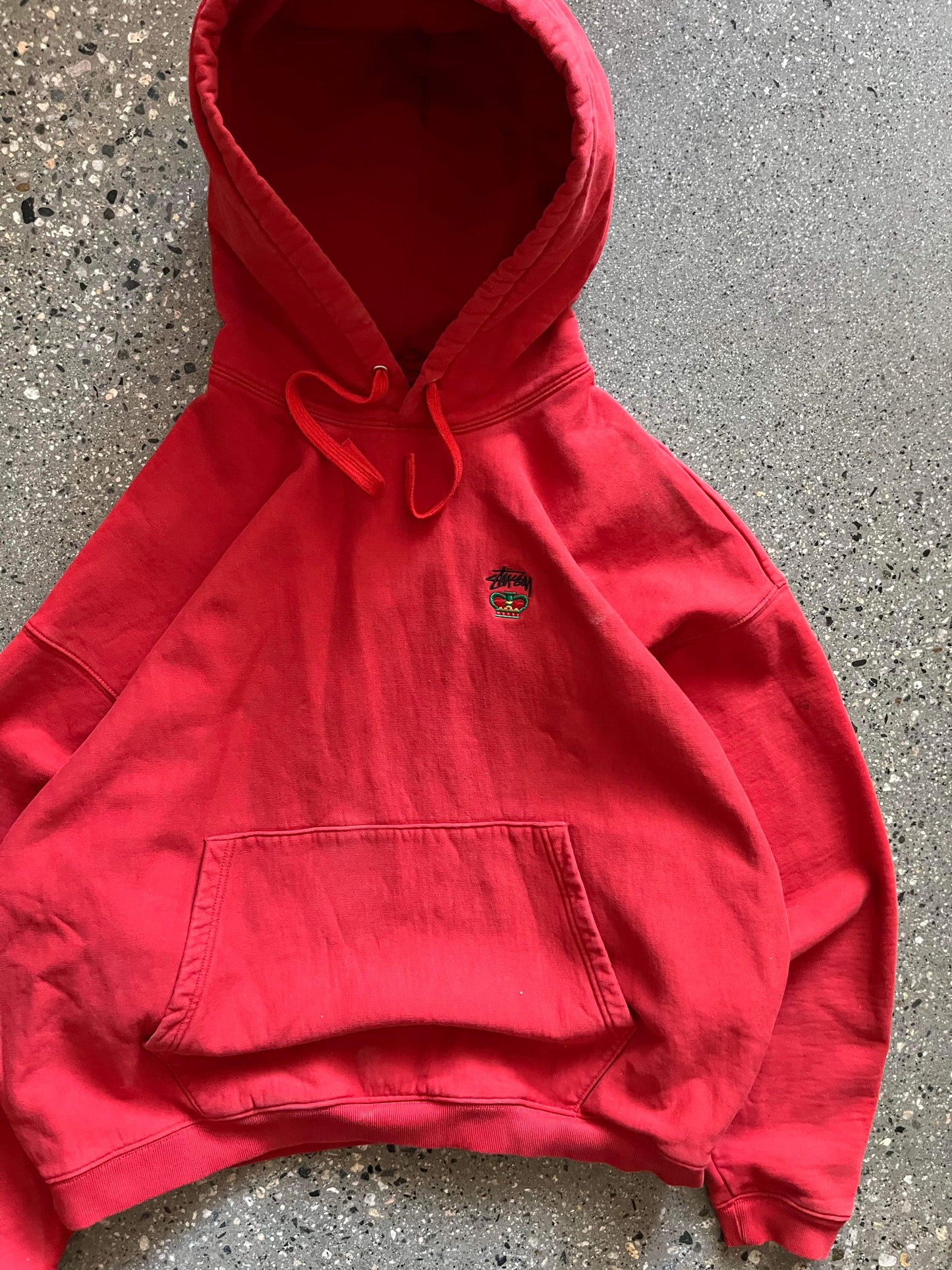 (M/L) Stussy Red Hoodie