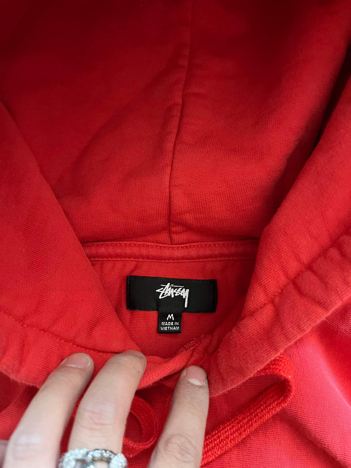 (M/L) Stussy Red Hoodie