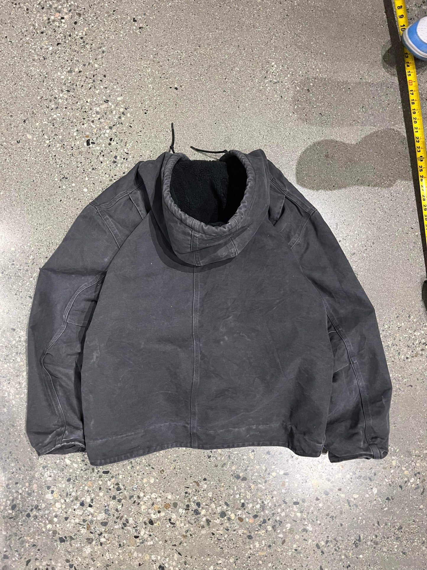 (3X) Carhartt Grey Hooded Jacket