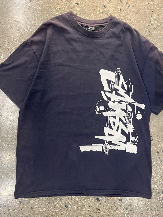 (L) Stussy Skull Tee