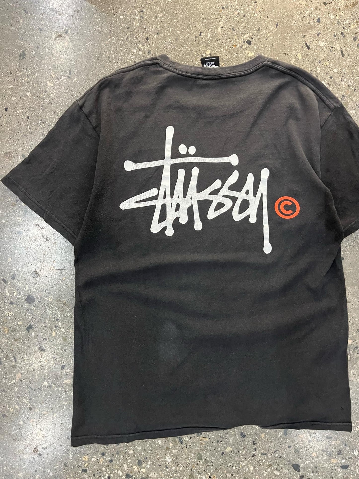 (M) Stussy Script Tee