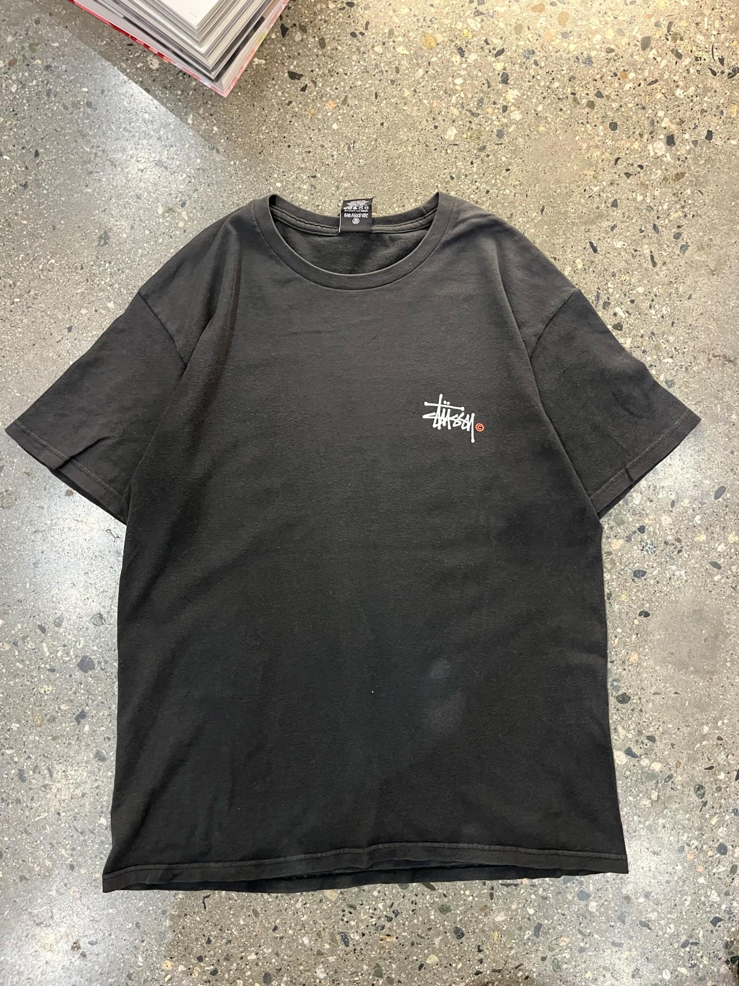 (M) Stussy Script Tee