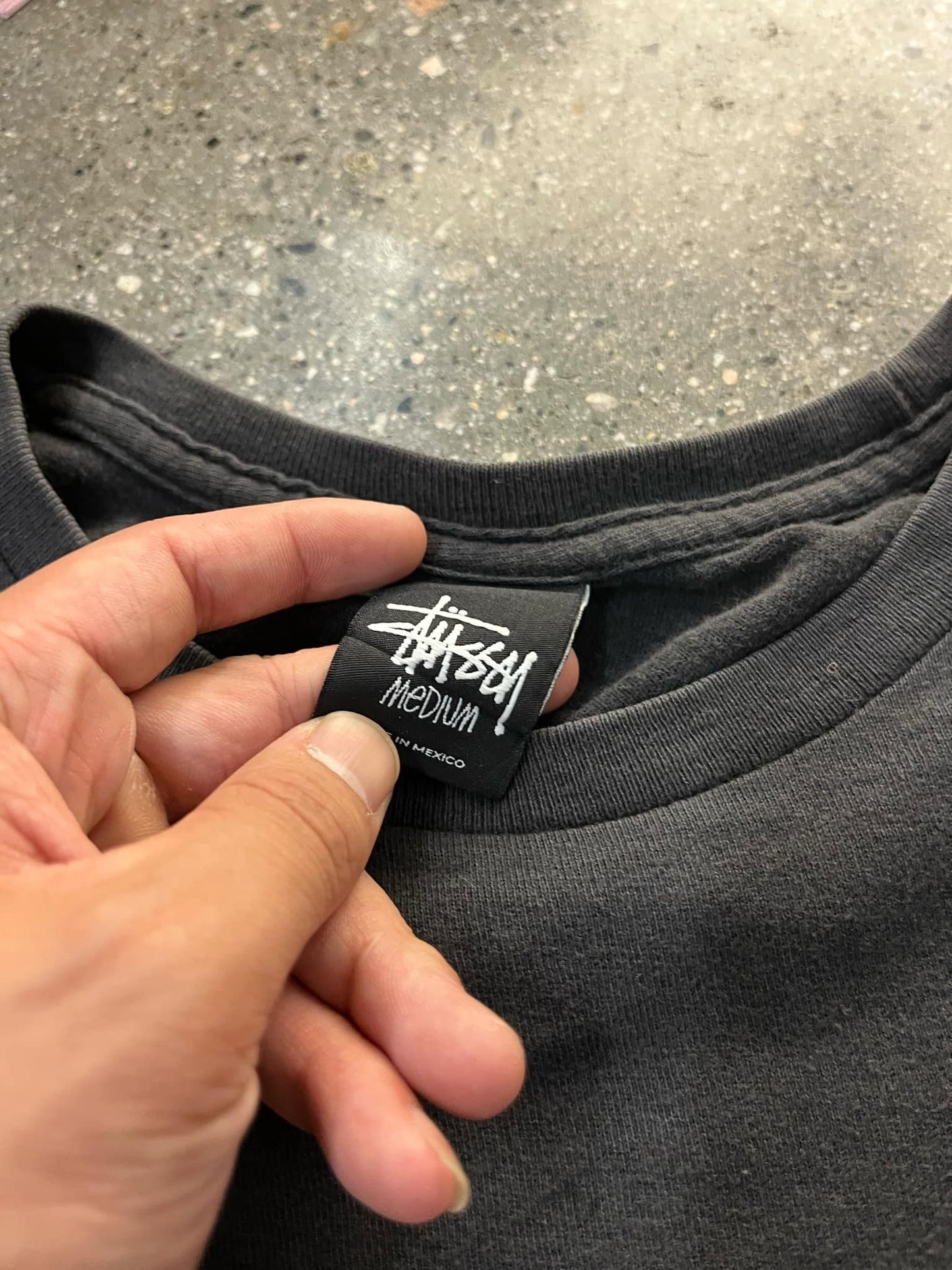(M) Stussy Script Tee